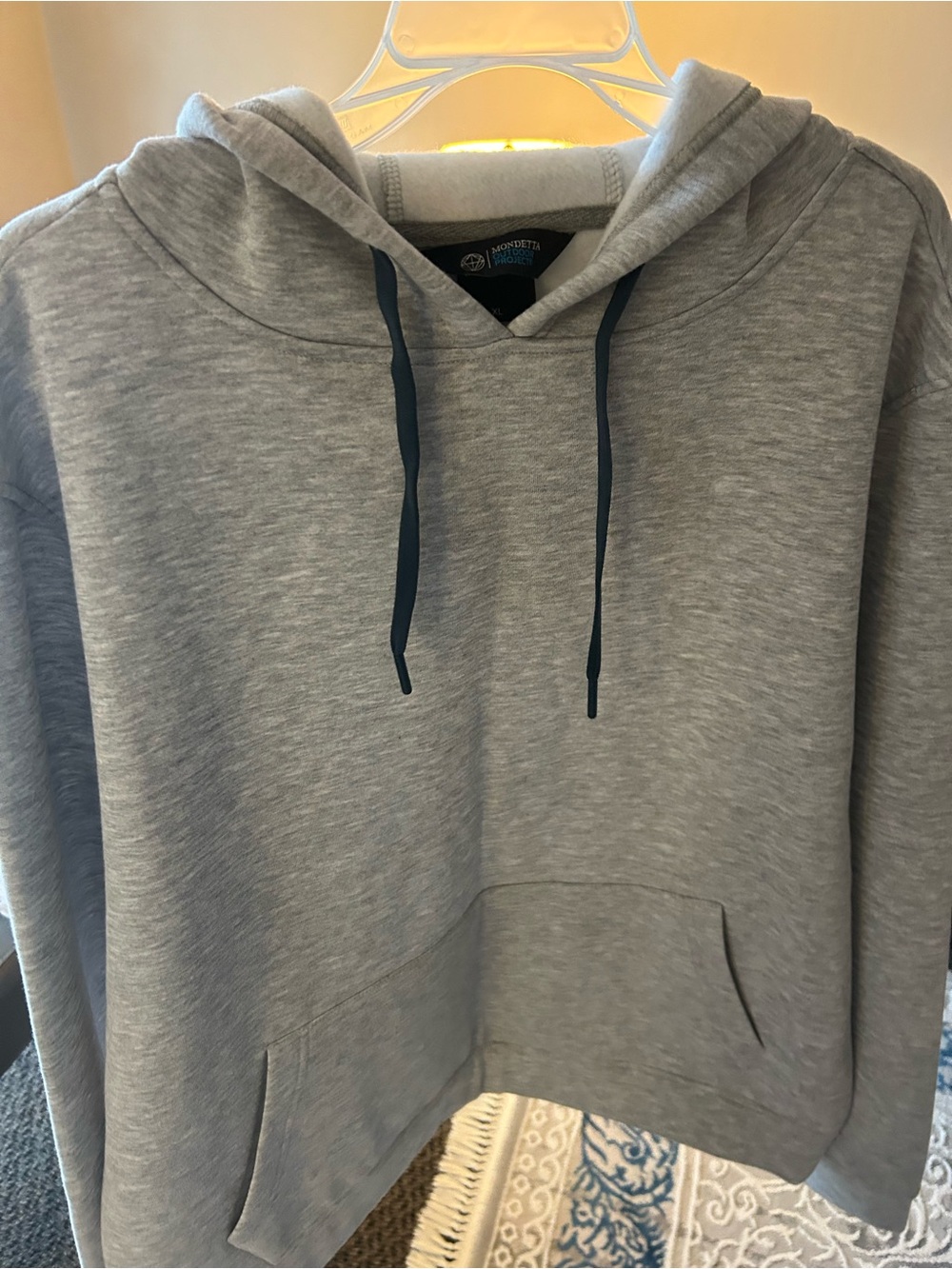 Men's Gray Pullover Hoodie